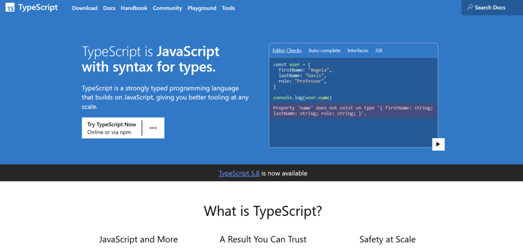TypeScript