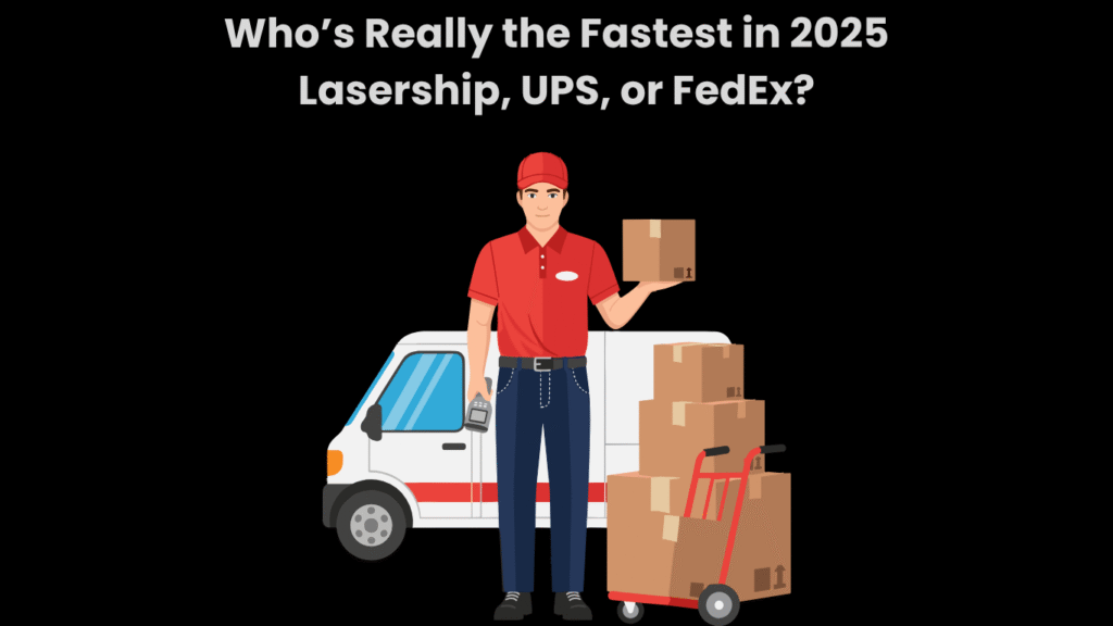 Who’s Really the Fastest in 2025 Lasership, UPS, or FedEx