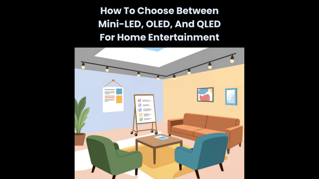 How To Choose Between Mini-LED, OLED, And QLED For Home Entertainment
