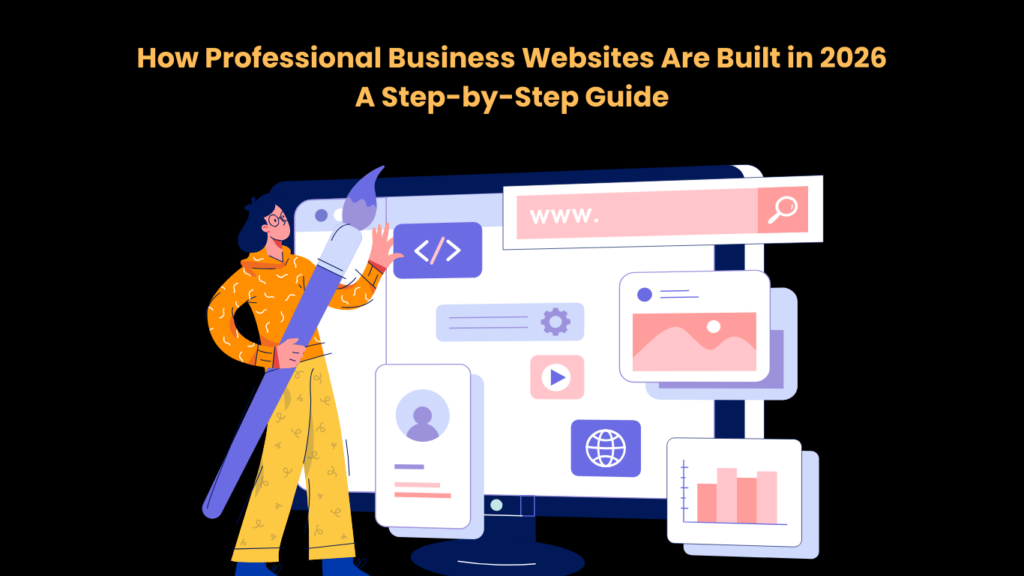 How Professional Business Websites Are Built in 2026 A Step-by-Step Guide