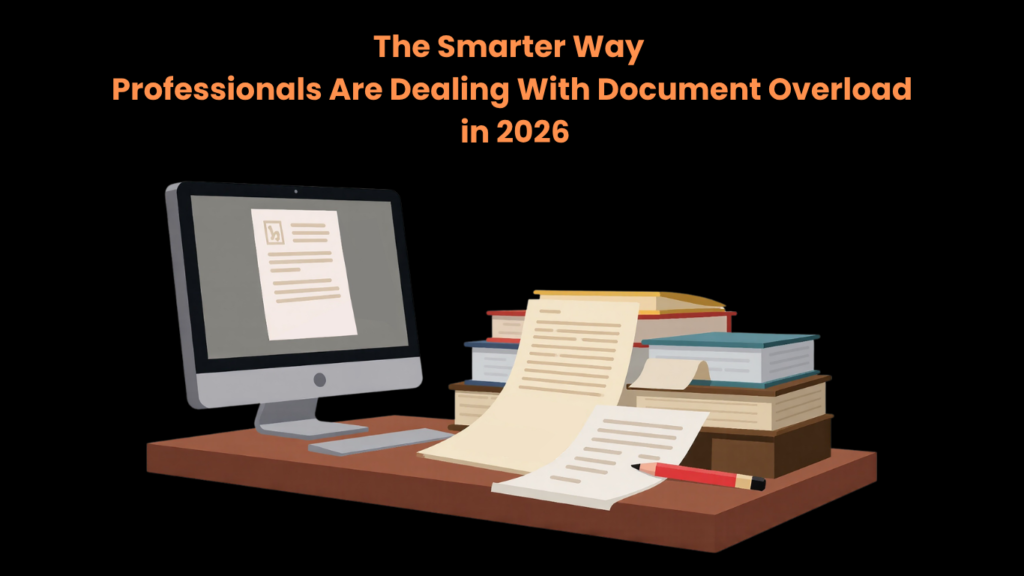 The Smarter Way Professionals Are Dealing With Document Overload in 2026