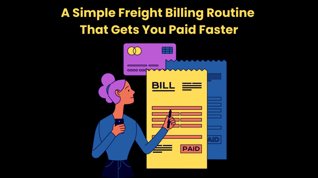 A Simple Freight Billing Routine That Gets You Paid Faster