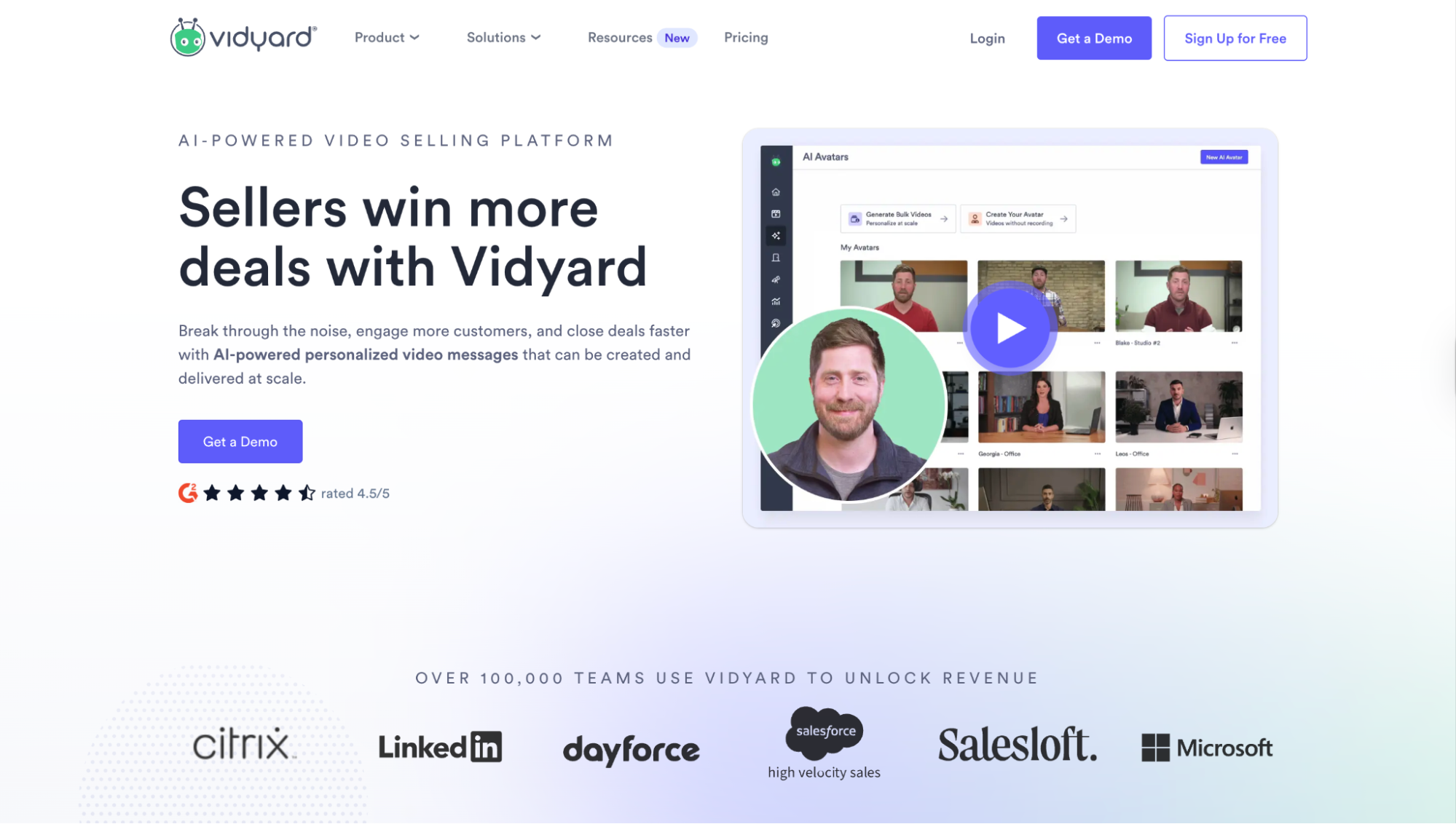 Vidyard: Best for Sales-Led Video Workflows