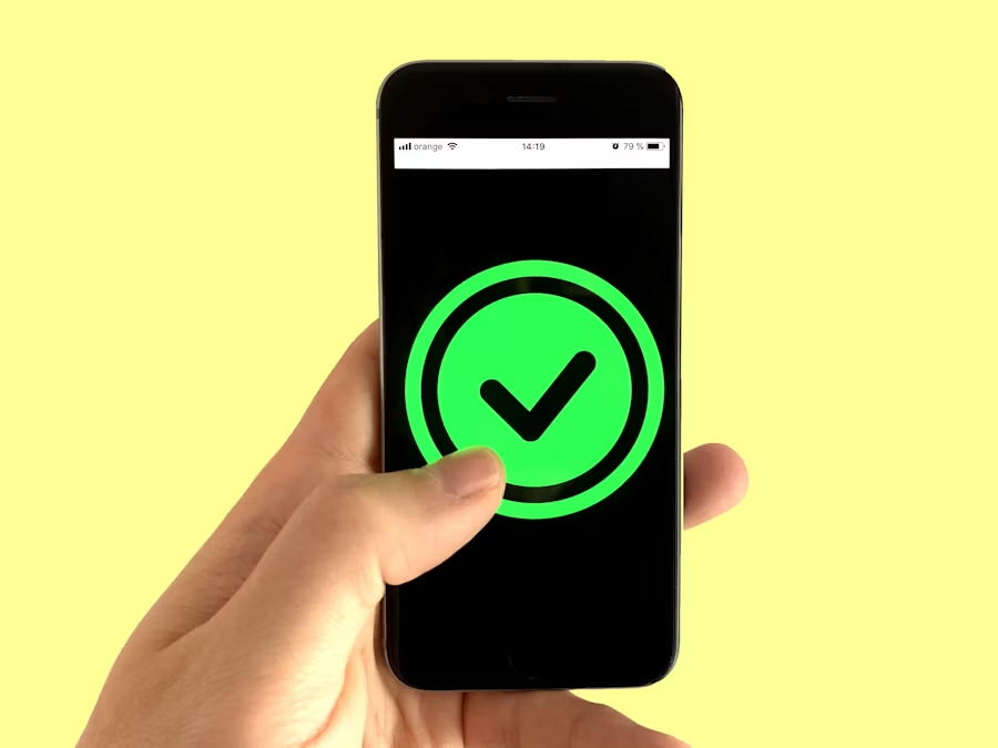 green check phone
