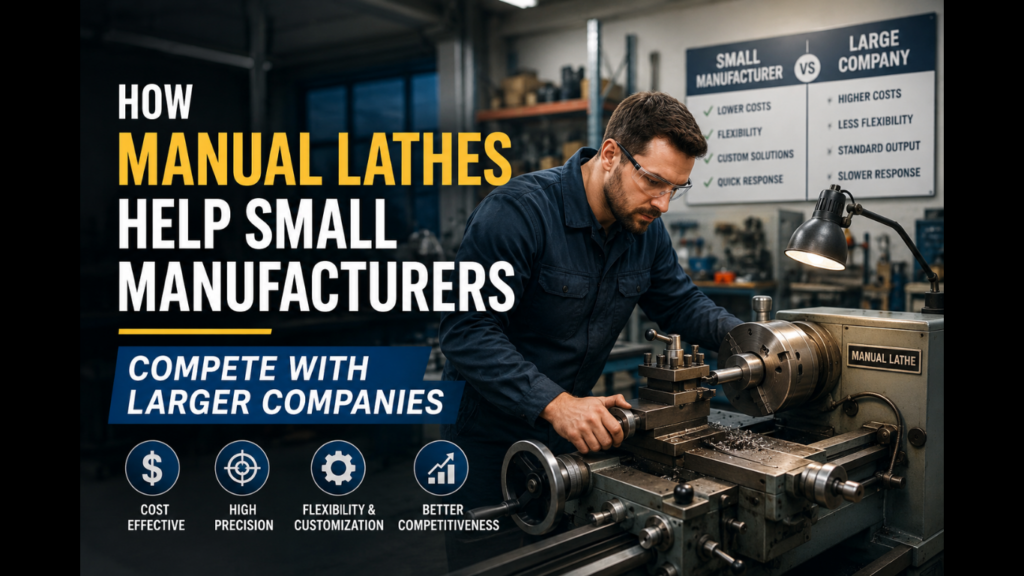 How Manual Lathes Help Small Manufacturers Compete