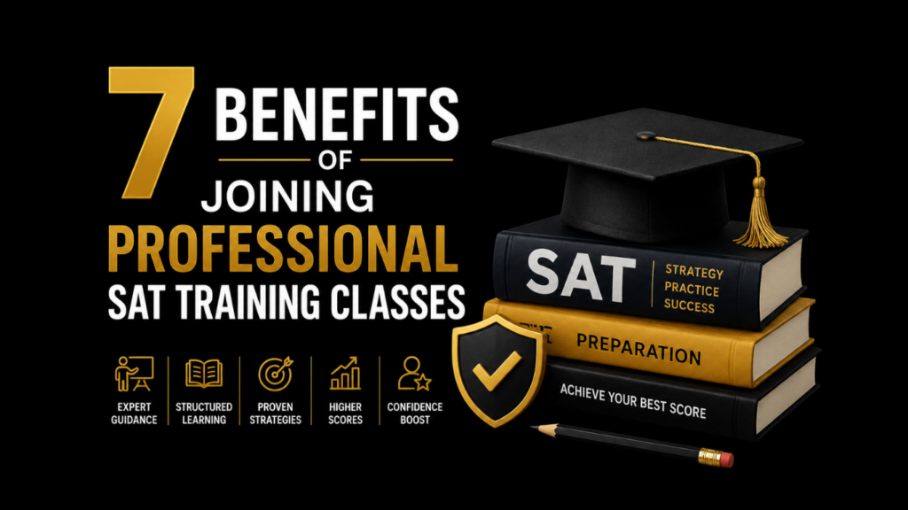 7 Benefits of Joining Professional SAT Training Classes