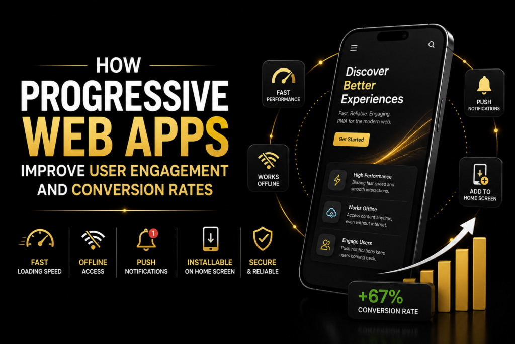 How Progressive Web Apps Improve User Engagement & Conversions