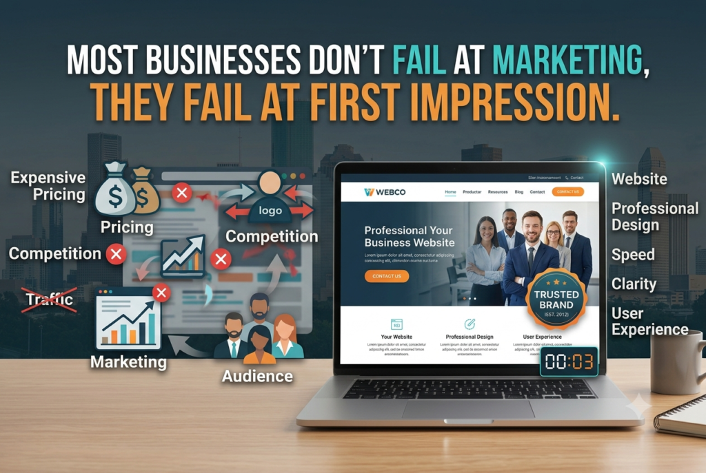Most Businesses Don’t Fail at Marketing, They Fail at First Impression