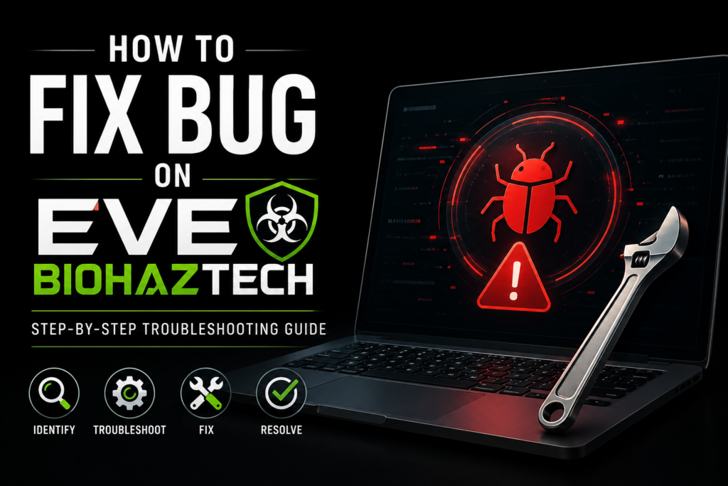 How to Fix Bug on EveBioHazTech: Troubleshooting Guide