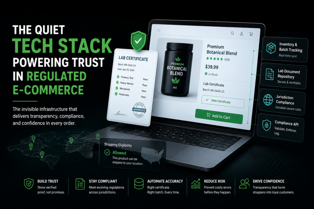 SEO Title: The Quiet Tech Stack Powering Trust in Regulated E-Commerce