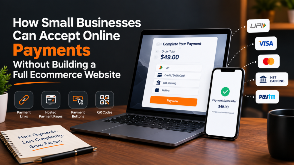 How to Accept Online Payments Without a Website