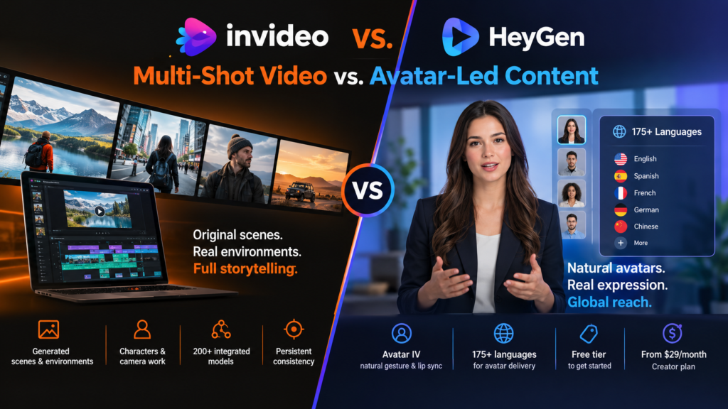 invideo vs. HeyGen